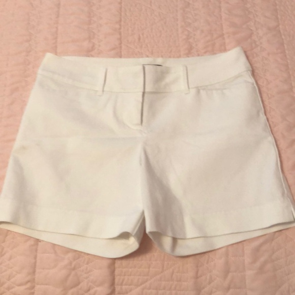 The Limited White Shorts